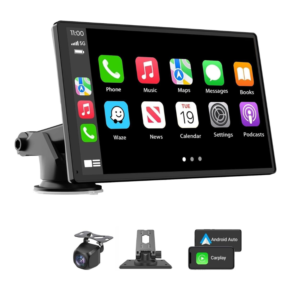 Untitled design - 2026-04-13T042818.849 Carplay Screen for Car, 7'' Wireless CarPlay & Android - Image 1