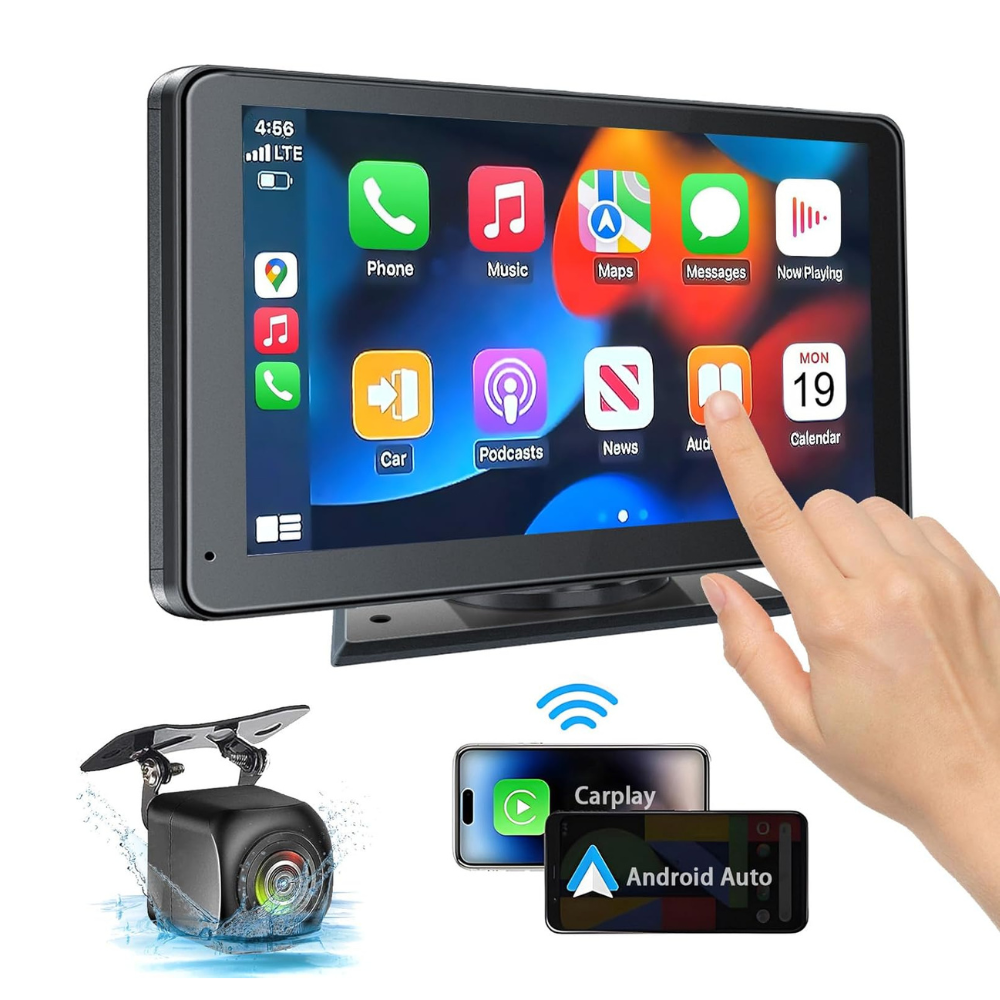 Untitled design - 2026-04-13T043327.552 Portable Wireless with Apple CarPlay and Android Auto Screen - Image 1