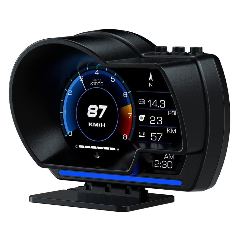 Untitled design - 2026-04-13T044244.369 wiiyii obd2 Gauge Display Heads up Display for Cars - Image 1