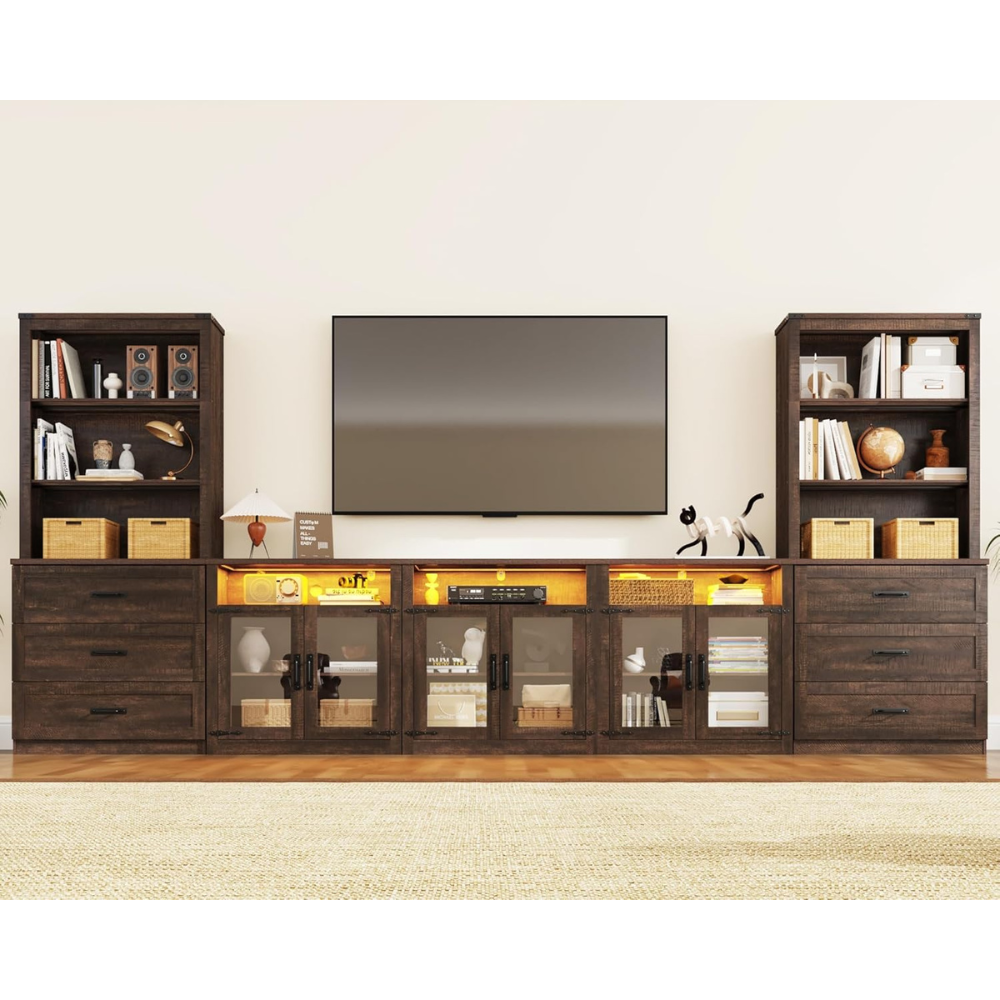 Untitled design - 2026-04-13T055023.014 chartustriable 157" W 4-Piece Entertainment Center - Image 1