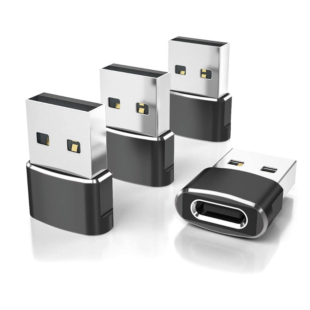 Untitled design - 2026-04-13T092457.707 Elebase USB to USB C Adapter for iPhone 17 4Pack - Image 1